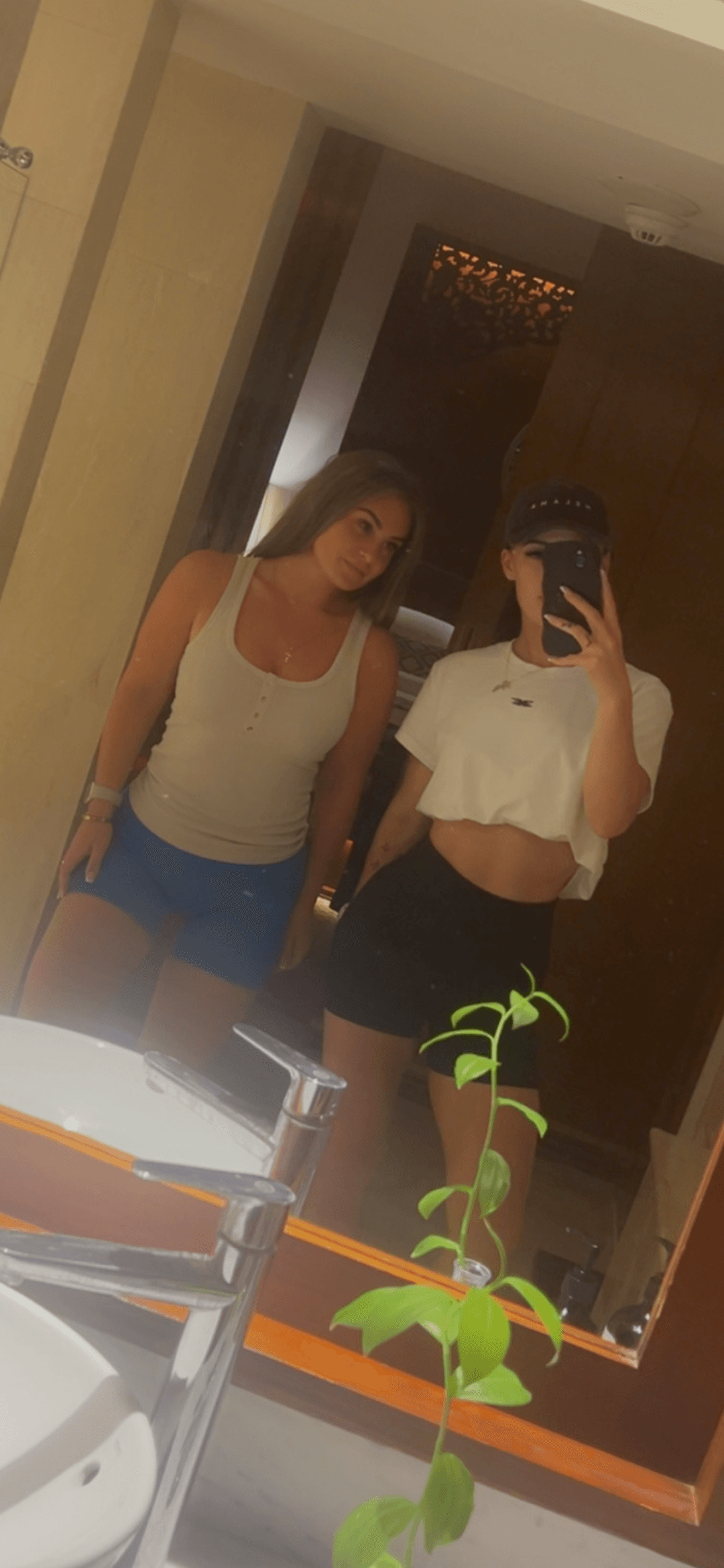 Samantha Hobley with client Kara, weight loss transformation